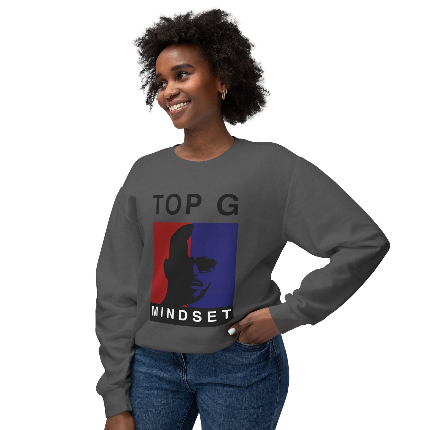 TOP G Unisex Lightweight Crewneck Sweatshirt