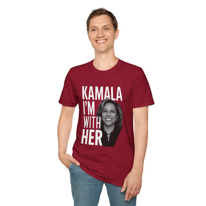 Kamala 'I'm With Her' Unisex T-Shirt